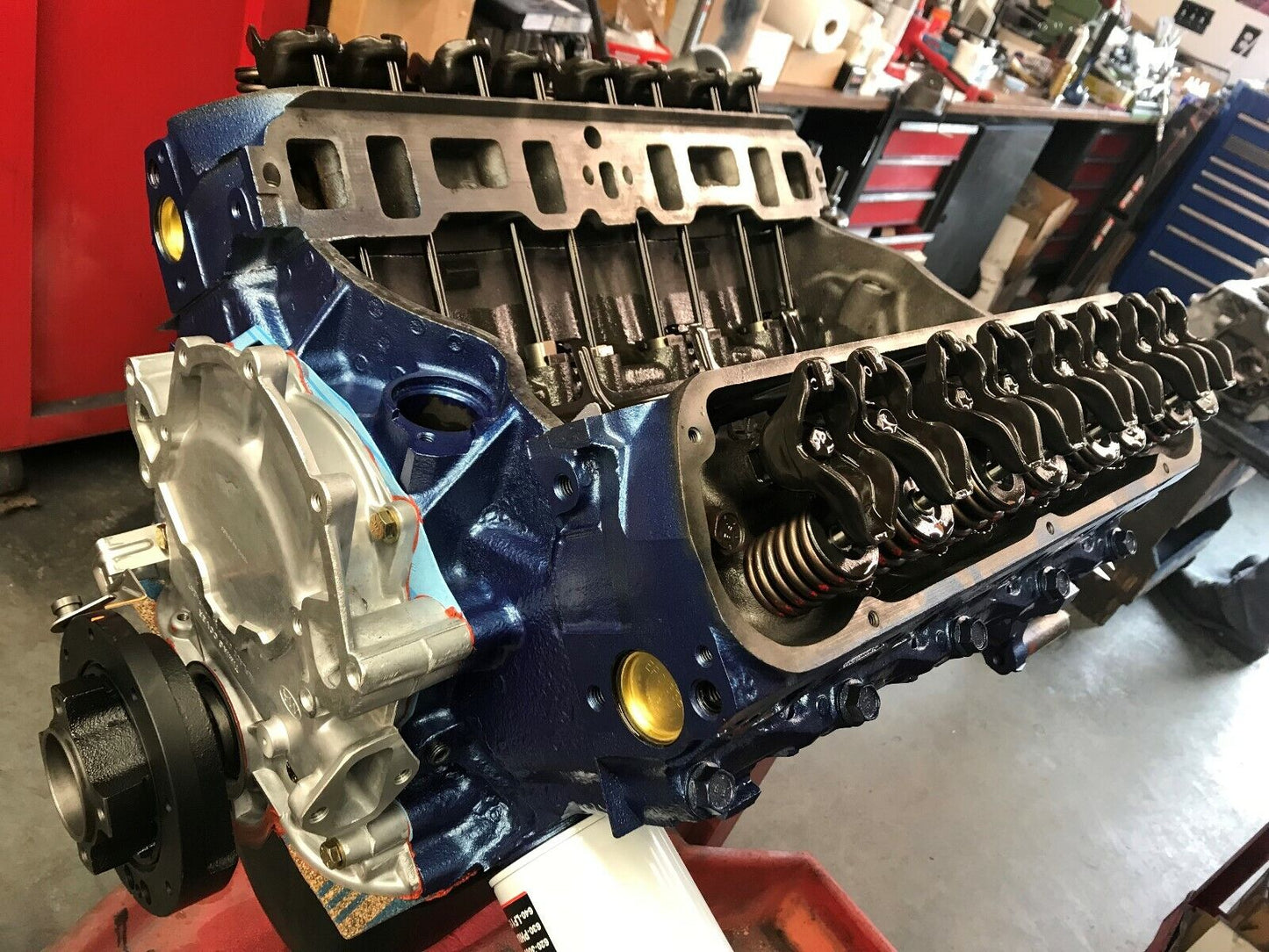 436ci SBF Long block,4340 Steel Crank,With oil Pan & TC, Ford Iron heads,high TQ