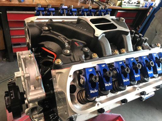 351w / 357 Small BLock Ford Long block, race prep,TFS,makes 500+hp, EdelBrock In